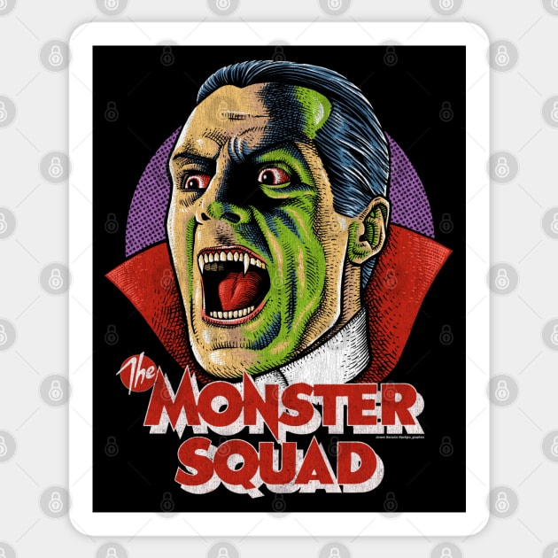 Monster Squad, Cult Classic, 80s Sticker by PeligroGraphics